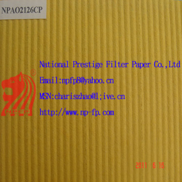 Oil filter paper