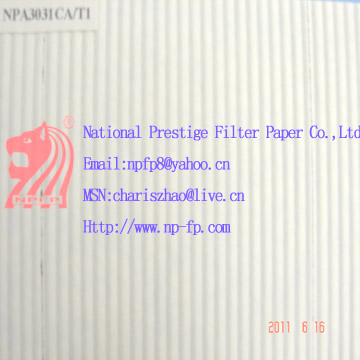 Heavy duty air filter paper