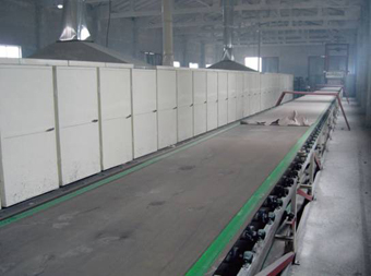 paper faced gypsum board production line