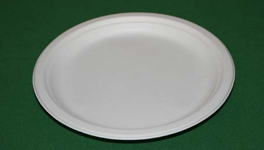 Biodegradable Round Plate