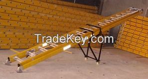 Fiberglass ladders and scaffoldings