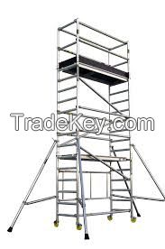 Fiberglass ladders and scaffoldings