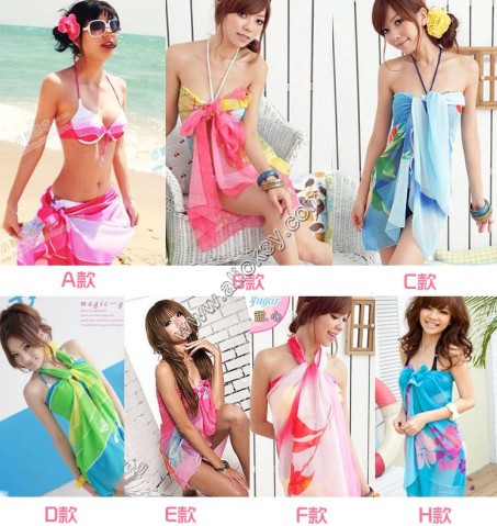 Fashionable XY Beach Pareo /Sarongs