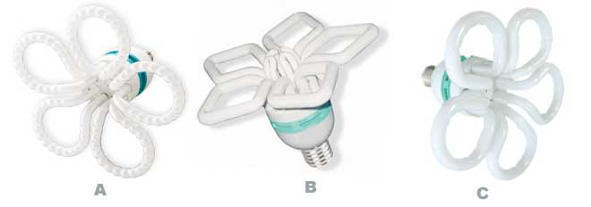 Flower shape Compact Fluorescent Lamps