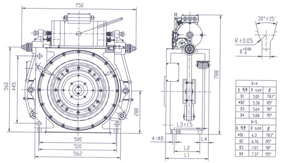 Gearless Traction Machine