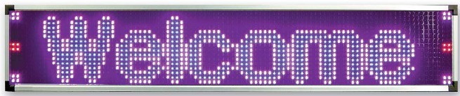 LED display sign