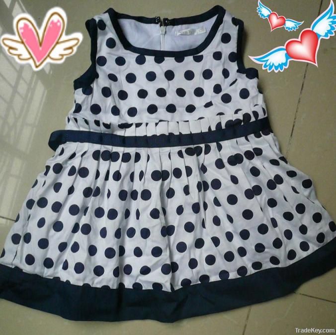 childrens cotton girl's dress