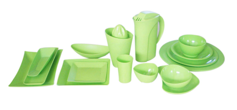 Plastic cup, bowl, plate, tray