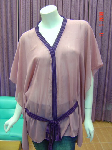 Batwing Chiffon Blouse