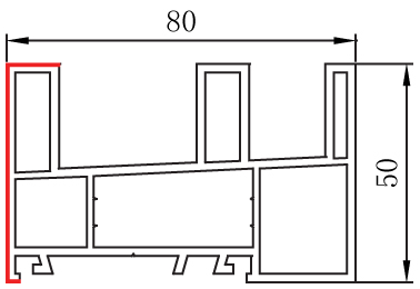 80 series sash window