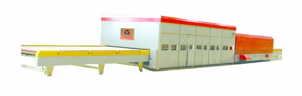 Full-convection Flat Glass Tempering system