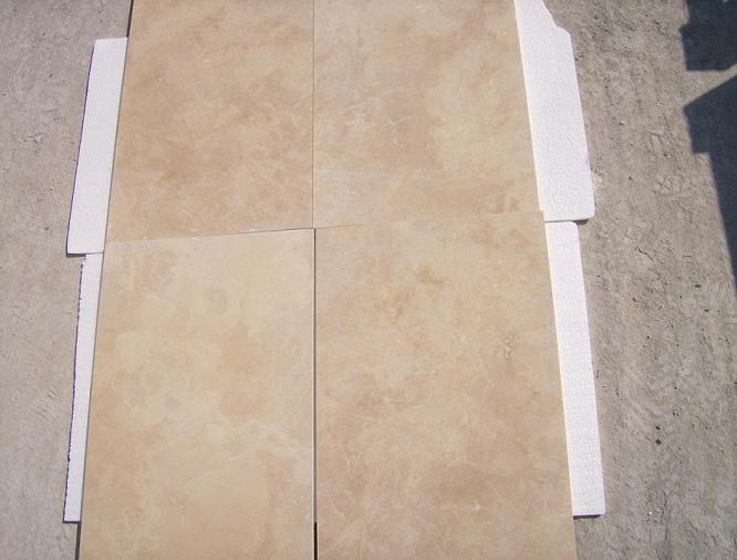 Honed filled 1st quality travertine