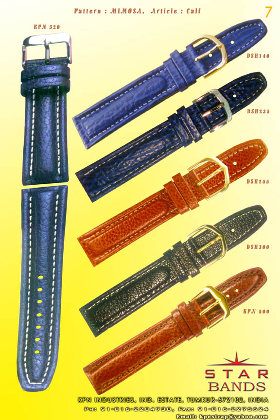 watchstrap, watch strap, bracelet, leather bands