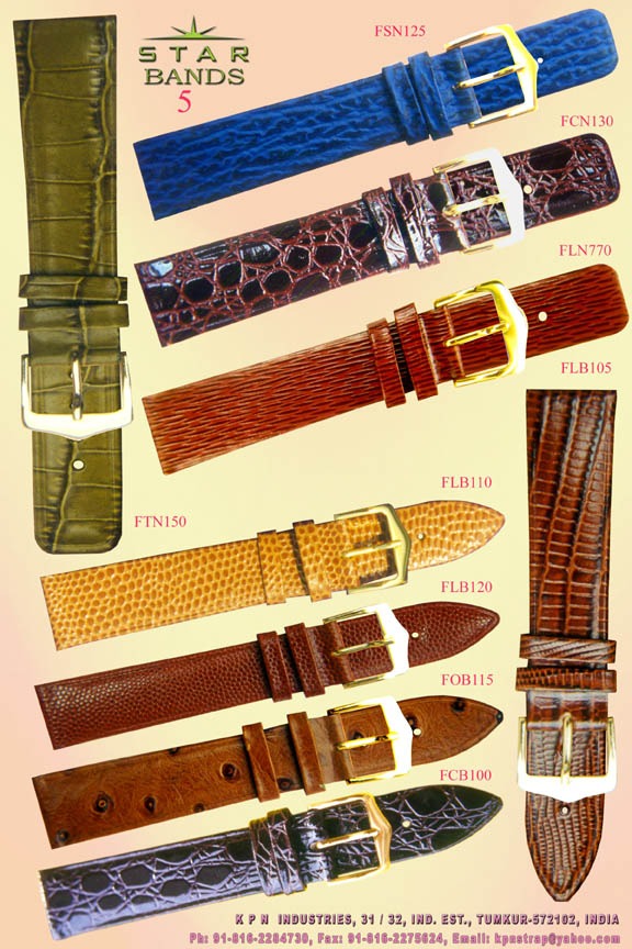 watchstrap, watch strap, bracelet, leather bands