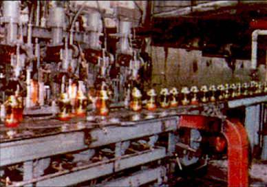 glass bottle production line