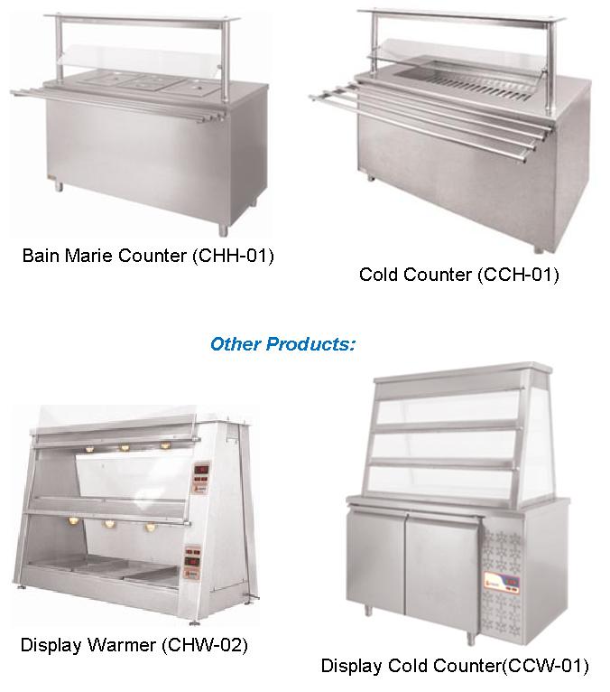 Bain Marie Counter / Cold Counter (Catering Equipment)