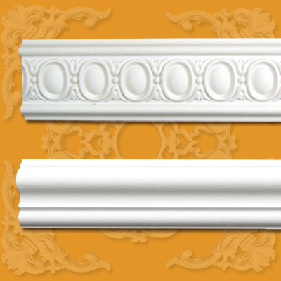 PU mouldings for architechural decorations