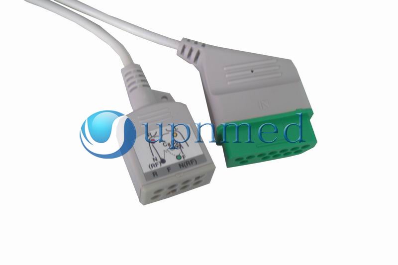 6-lead ECG Trunk Cable for Nihon Kohden