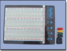 Solderless breadboard