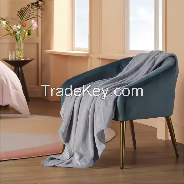 Ultra Soft Cozy Warm Throw Blanket Classic Fleece Blanket for All Season
