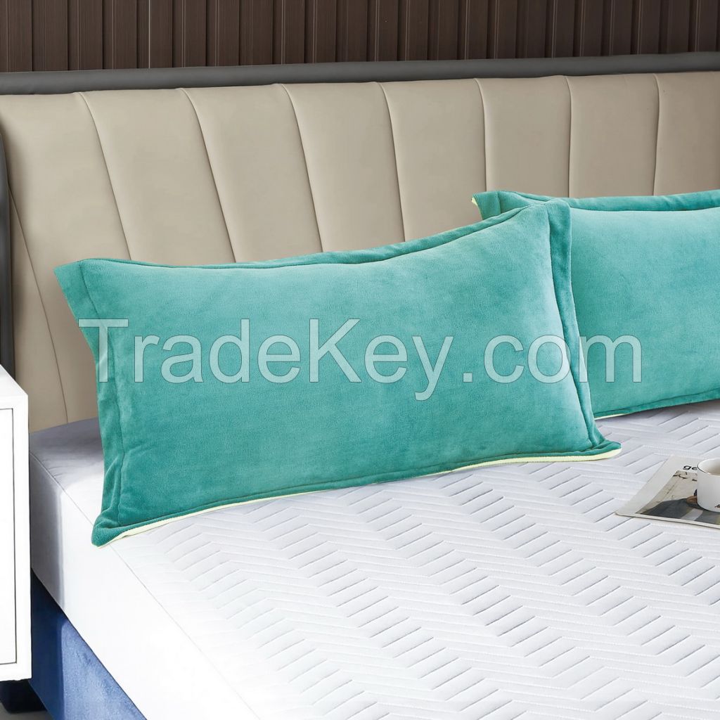 3PCS Comforter Set Flannel Fleece Ultra Soft Comforter Set with 2 Pillowcase
