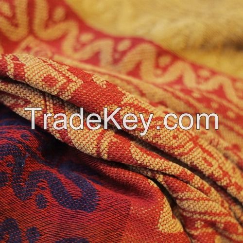 Ready Ultra Soft Mediterranean Geometric Woven Blanket Cozy Jacquard Chenille Tassel Blanket Throw for Sofa Couch Home Decor