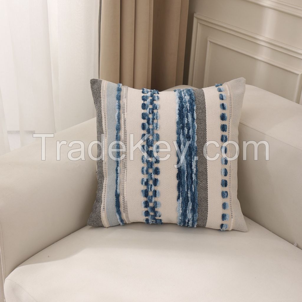 Hot Sale New Arrival Boho Style Chenille Cushion Cover for Sofa Couch Home