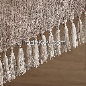 Seasonal Fall Washable Kitchen Dining Table Decoration for Home Party Decor Farmhouse Boho Table Runner