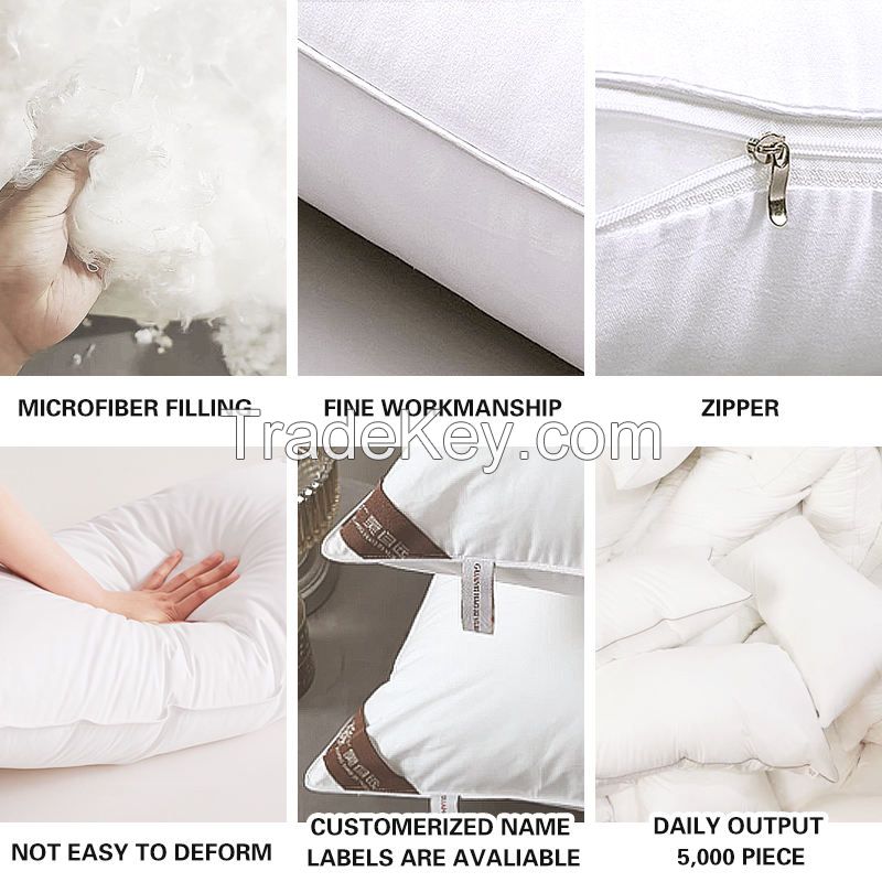 18x18 Pillow Insert Top Seller Wholesale OEM/ODM Luxury Goose Duck Feather Down Filling  Pillow Cushion  Inners Insert 45x45