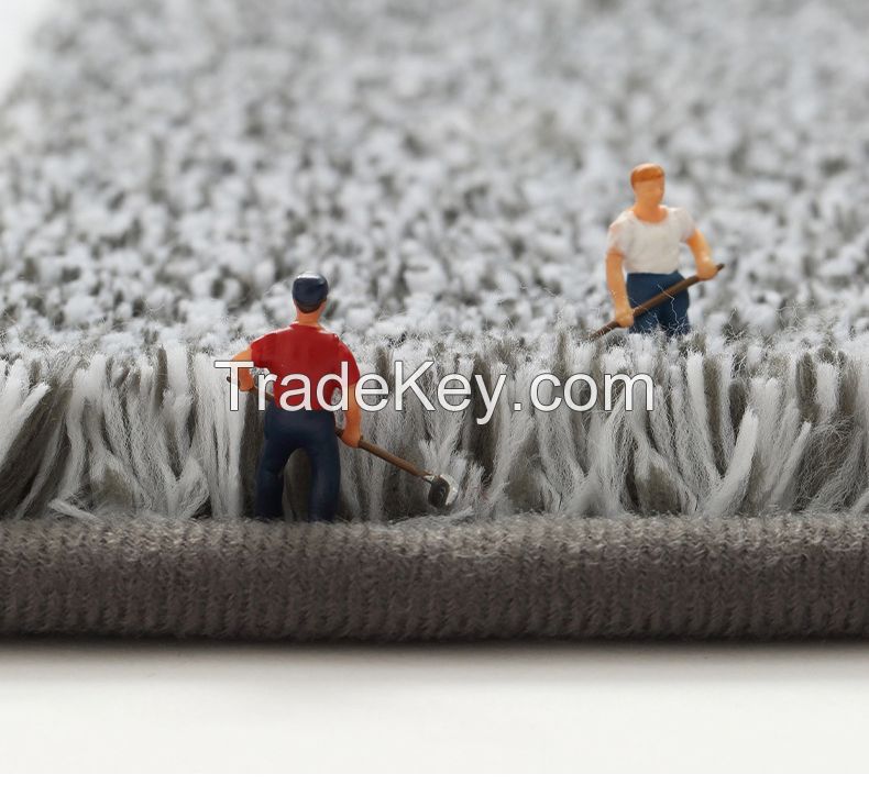 Bathroom Rug Non Slip Bath Mat for Bathroom  Water Absorbent Soft Microfiber Shaggy Bathroom Mat Machine Washable Bath Rug
