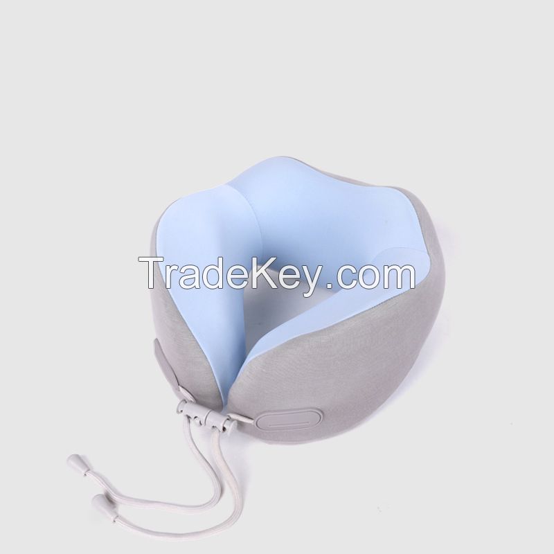 Travel Neck Pillow for Airplanes Easy-to-Carry Travel Pillows Portable Neck Pillow for Travel Essentials Memory Foam Neck Pillow 
