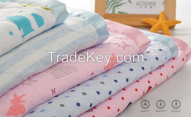 Wholesale cotton Baby Blankets for Boys Girls Swaddle Blankets Neutral Soft Lightweight Toddler and Kids Throw Blankets