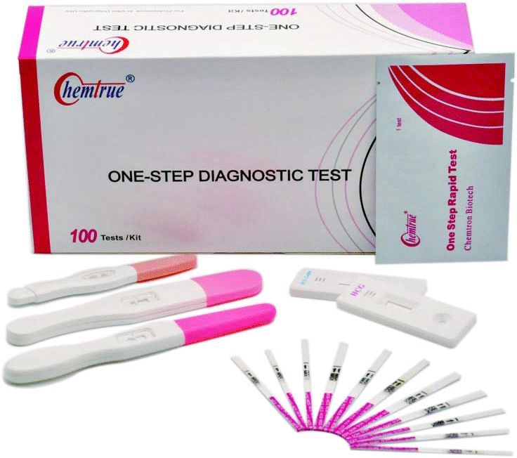 hCG pregnancy rapid test