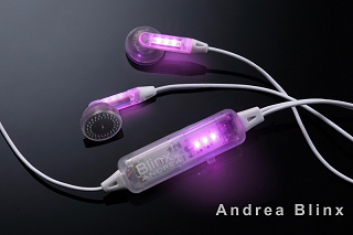 LED  earphone