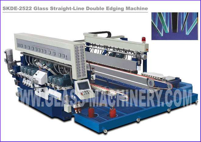 22 Spindle Automatic Glass Double Edging Machine