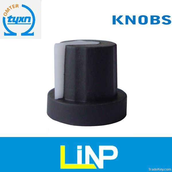 PART NO.:1001(16*14H) rubber knob potentiometer knob