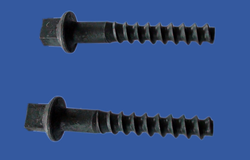screw spike/sleeper screw/railway fastener