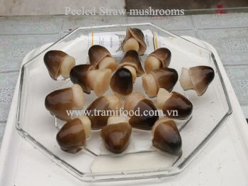 canned straw mushrooms peeled and unpeeled