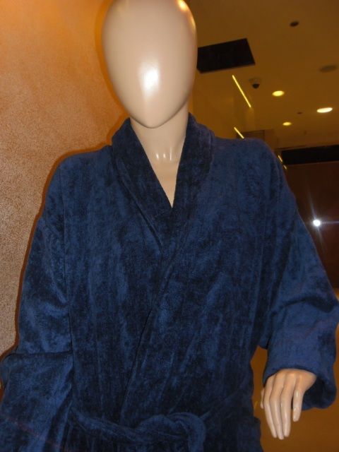 100% Cotton Terry Sexy Bathrobe