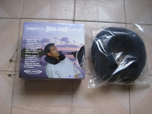 memory foam travel pillow