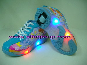 flashing roller shoes