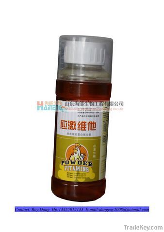 Anti-stress liquid vitamin poultry nutriment