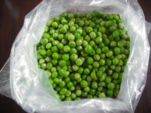 frozen green peas