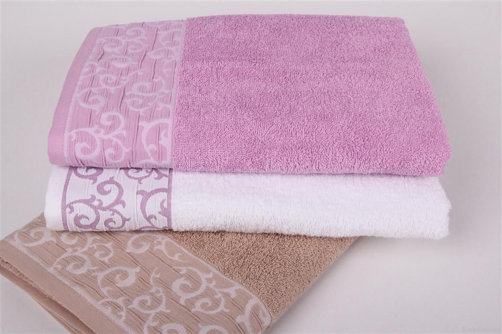 JACQUARD , DOBBY , PLAIN TERRY TOWEL