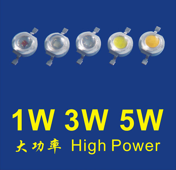 1W/3W/5W high power led