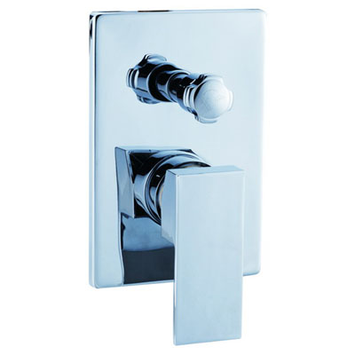Bathroom Bath Shower Wall Mixer Tap with Diverter
