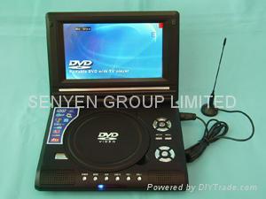 7"Portable DVD Player