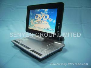 Portable DVD/TV/USB/DIVX/IR/Card reader with 9.2"TFT player