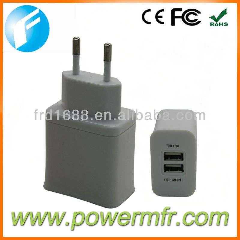 5V 3.1A mobile charger with iPhone5 data cable