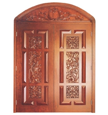 Solid Wood Door WD047